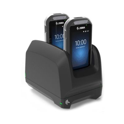 Zebra CRD-EC30-2SCHG1-01 Ladegerät für Mobilgeräte Tragbarer Rechner Schwarz Drinnen