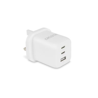 DICOTA D32055 Ladegerät für Mobilgeräte Universal Weiß AC Schnellladung Drinnen