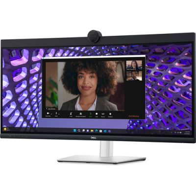 DELL P Series P3424WEB Computerbildschirm 86,7 cm (34.1") 3440 x 1440 Pixel 4K Ultra HD LCD Schwarz