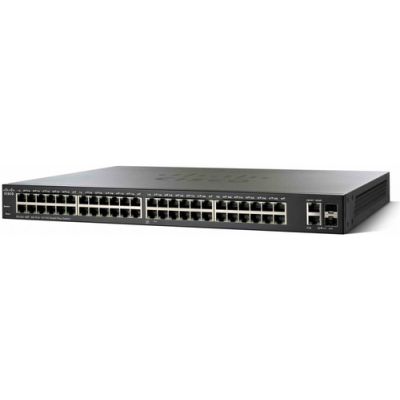 Cisco SF350-48P Managed L2/L3 Fast Ethernet (10/100) Power over Ethernet (PoE) Schwarz