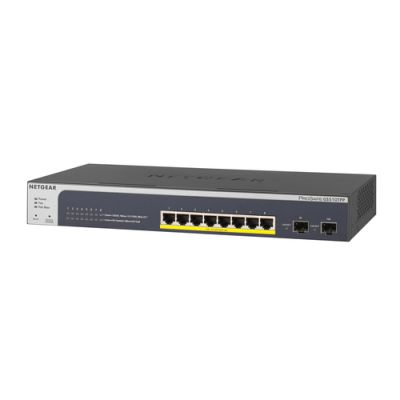 NETGEAR GS510TPP Managed L2/L3/L4 Gigabit Ethernet (10/100/1000) Power over Ethernet (PoE) Schwarz