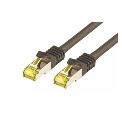 M-Cab PAC0034 Netzwerkkabel Schwarz 0,25 m Cat7 SF/UTP (S-FTP)