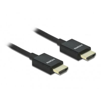 DeLOCK 85383 HDMI-Kabel 0,5 m HDMI Typ A (Standard) Schwarz