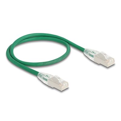 DeLOCK 80364 Netzwerkkabel Grün 0,5 m Cat6a U/FTP (STP)