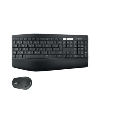 Logitech MK850 Performance Tastatur Maus enthalten RF Wireless + Bluetooth AZERTY Französisch Schwarz