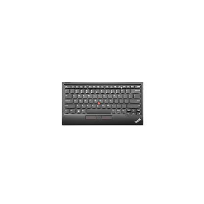 Lenovo 4Y40X49517 Tastatur RF kabellos + USB QWERTY Finnisch, Schwedisch Schwarz