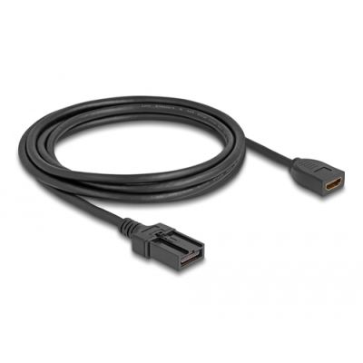 DeLOCK 87905 HDMI-Kabel 3 m HDMI Typ A (Standard) HDMI Type E Schwarz