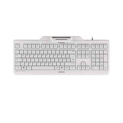 CHERRY KC 1000 SC Tastatur USB QWERTY US Englisch Grau