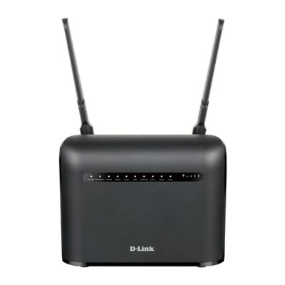 D-Link AC1200 WLAN-Router Gigabit Ethernet Dual-Band (2,4 GHz/5 GHz) 4G Schwarz
