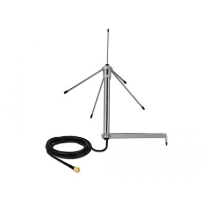 DeLOCK 12565 Netzwerk-Antenne Omnidirektionale Antenne SMA 3 dBi