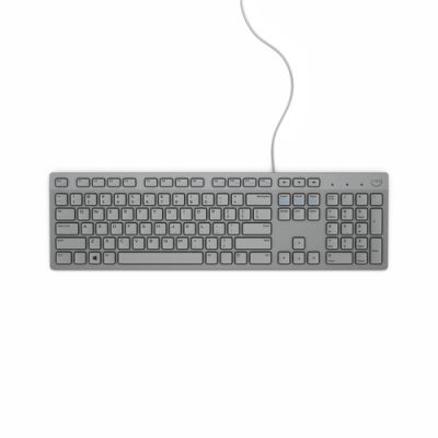 DELL KB216 Tastatur USB QWERTY US International Grau