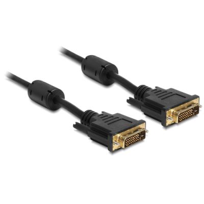 DeLOCK 83189 DVI-Kabel 1 m DVI-D Schwarz