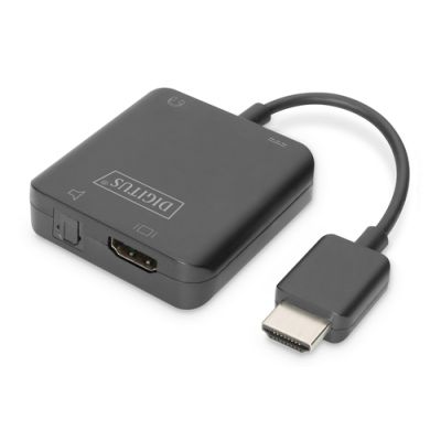 Digitus 4K HDMI® Audio Extraktor für HDMI® / Stereo 2.0 / Toslink™ 5.1