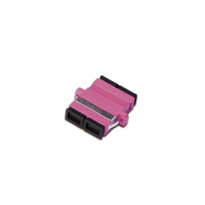 Digitus SC / SC Duplex Coupler, OM4, Farbe pink