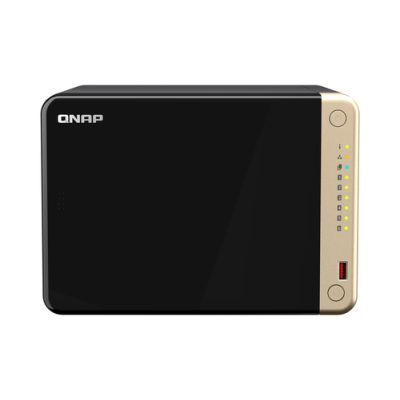 QNAP TS-664 NAS Tower Ethernet/LAN Schwarz N5095