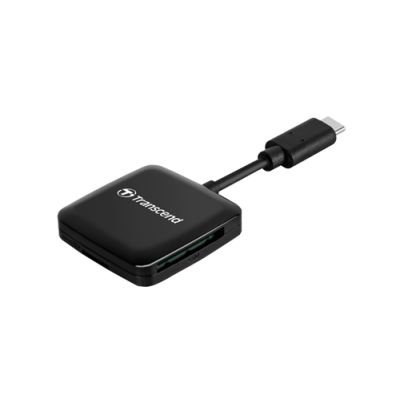 Transcend RDC3 Kartenleser USB 3.2 Gen 1 (3.1 Gen 1) Type-C Schwarz