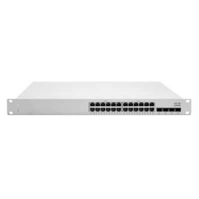 Cisco Meraki MS225-24P Managed L2 Gigabit Ethernet (10/100/1000) Power over Ethernet (PoE) 1U Grau