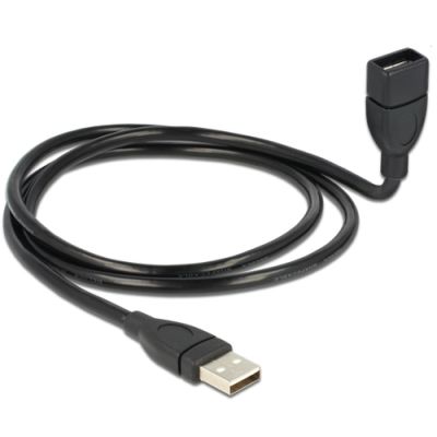 DeLOCK 1m USB 2.0 USB Kabel USB A Schwarz
