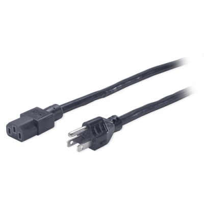 APC Power Cord Kit Schwarz 0,61 m NEMA 5-15P