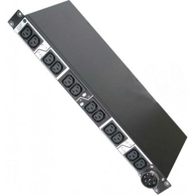 Lenovo DPI Enterprise C13 PDU Stromverteilereinheit (PDU) 12 AC-Ausgänge 1U Schwarz, Weiß