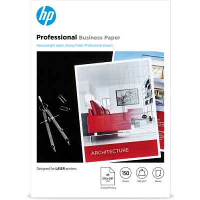 HP Professional Business Papiersorten, Glänzend, 200 g/m2, A4 (210 x 297 mm), 150 Blatt