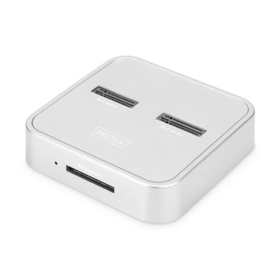 Digitus M.2 NVMe + M.2 SATA SSD Docking Station mit SD-Express Kartenleser, USB-C™