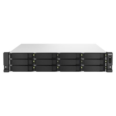 QNAP TS-H1887XU-RP NAS Rack (2U) Ethernet/LAN Schwarz, Weiß E-2336