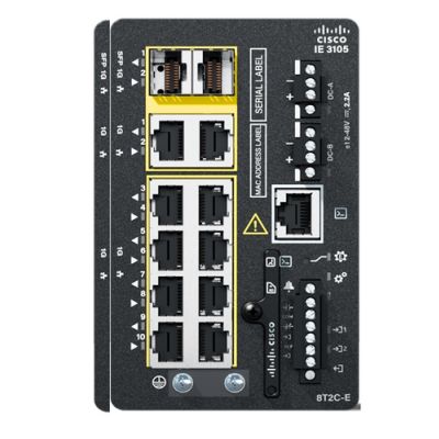 Cisco Catalyst IE3105 Managed L2 Gigabit Ethernet (10/100/1000) Schwarz