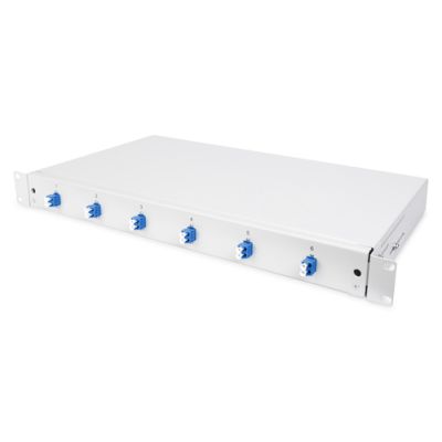 Digitus LWL Spleißbox, bestückt, LC, OS2