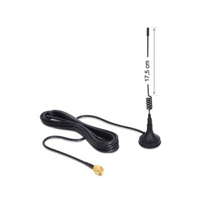 DeLOCK 88879 Netzwerk-Antenne Omnidirektionale Antenne RP-SMA 3 dBi
