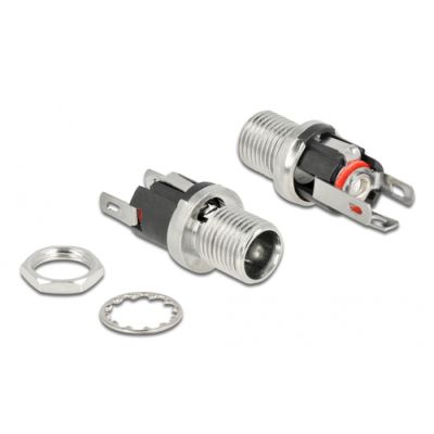 DeLOCK 90057 Drahtverbinder 1 x DC 5.5 x 2.5 x 12.0 mm Edelstahl