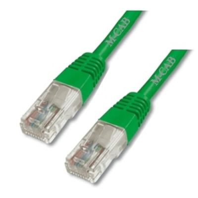 M-Cab CAT5e Netzwerkkabel U-UTP, 2.0m, grün