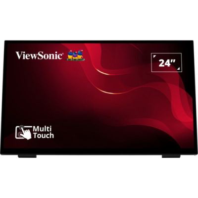 Viewsonic TD2465 Signage-Display Interaktiver Flachbildschirm 61 cm (24") LED 250 cd/m² Full HD Schwarz Touchscreen