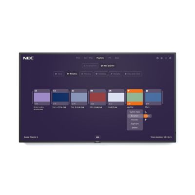 Sharp ME551-MPi4 Interaktiver Flachbildschirm 139,7 cm (55") LCD 450 cd/m² 4K Ultra HD Schwarz Touchscreen