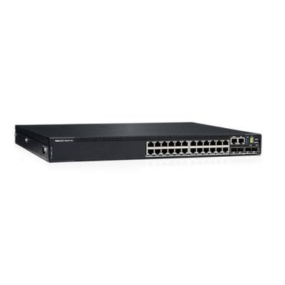 DELL N3224T-ON Managed L2 Fast Ethernet (10/100) Power over Ethernet (PoE) 1U Schwarz
