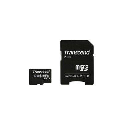 Transcend TS4GUSDHC10 Speicherkarte 4 GB MicroSDHC NAND Klasse 10