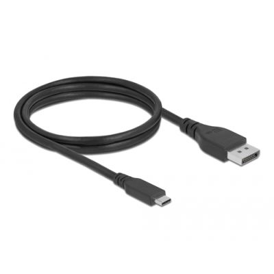 DeLOCK 86040 Videokabel-Adapter 1,5 m USB Typ-C DisplayPort Schwarz