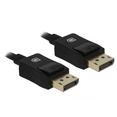 DeLOCK 85299 DisplayPort-Kabel 0,5 m Schwarz