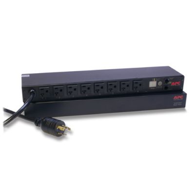 APC AP7901B Stromverteilereinheit (PDU) 8 AC-Ausgänge 1U Schwarz