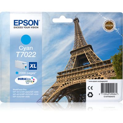 Epson Eiffel Tower Tintenpatrone XL Cyan 2k