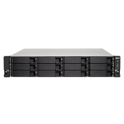 QNAP TS-1253BU-RP NAS Rack (2U) Ethernet/LAN Schwarz J3455