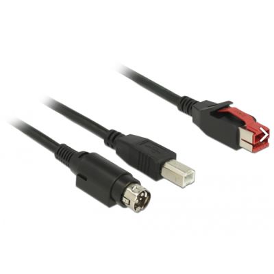 DeLOCK 85488 USB Kabel 2 m USB 2.0 USB B Schwarz