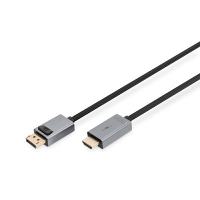 Digitus 4K DisplayPort Adapterkabel, DP - HDMI Typ A