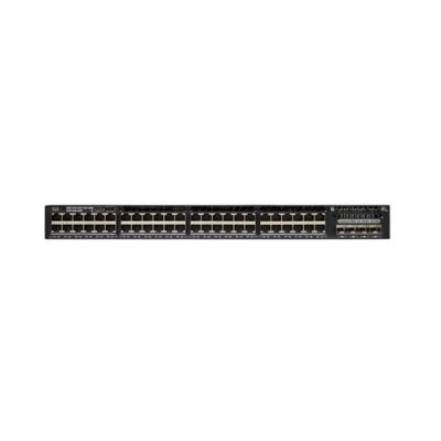 Cisco Catalyst WS-C3650-48PQ-S Netzwerk-Switch Managed L3 Gigabit Ethernet (10/100/1000) Power over Ethernet (PoE) 1U Schwarz
