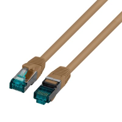 EFB Elektronik MK6001.0,15BR Netzwerkkabel Braun 0,15 m Cat6a S/FTP (S-STP)
