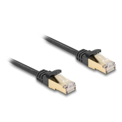 DeLOCK 80326 Netzwerkkabel Schwarz 2 m Cat6a S/FTP (S-STP)