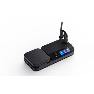 Yealink 1208653 Kopfhörer & Headset Kabellos im Ohr Büro/Callcenter USB Typ-C Bluetooth Schwarz