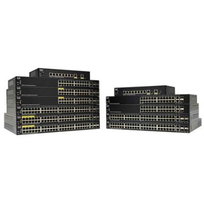Cisco SF250-48-K9-EU Netzwerk-Switch Managed L2 Fast Ethernet (10/100) Schwarz