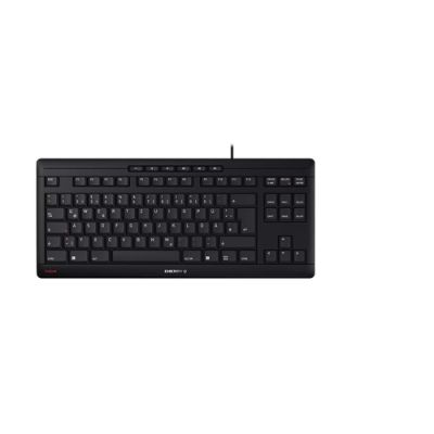 CHERRY STREAM KEYBOARD TKL Tastatur USB QWERTZ Deutsch Schwarz