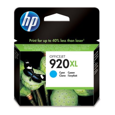HP 920XL Cyan Original Druckerpatrone mit hoher Reichweite